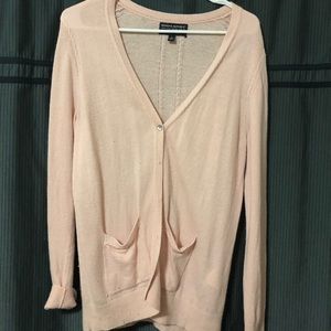 100% Wool Pink Cardigan
